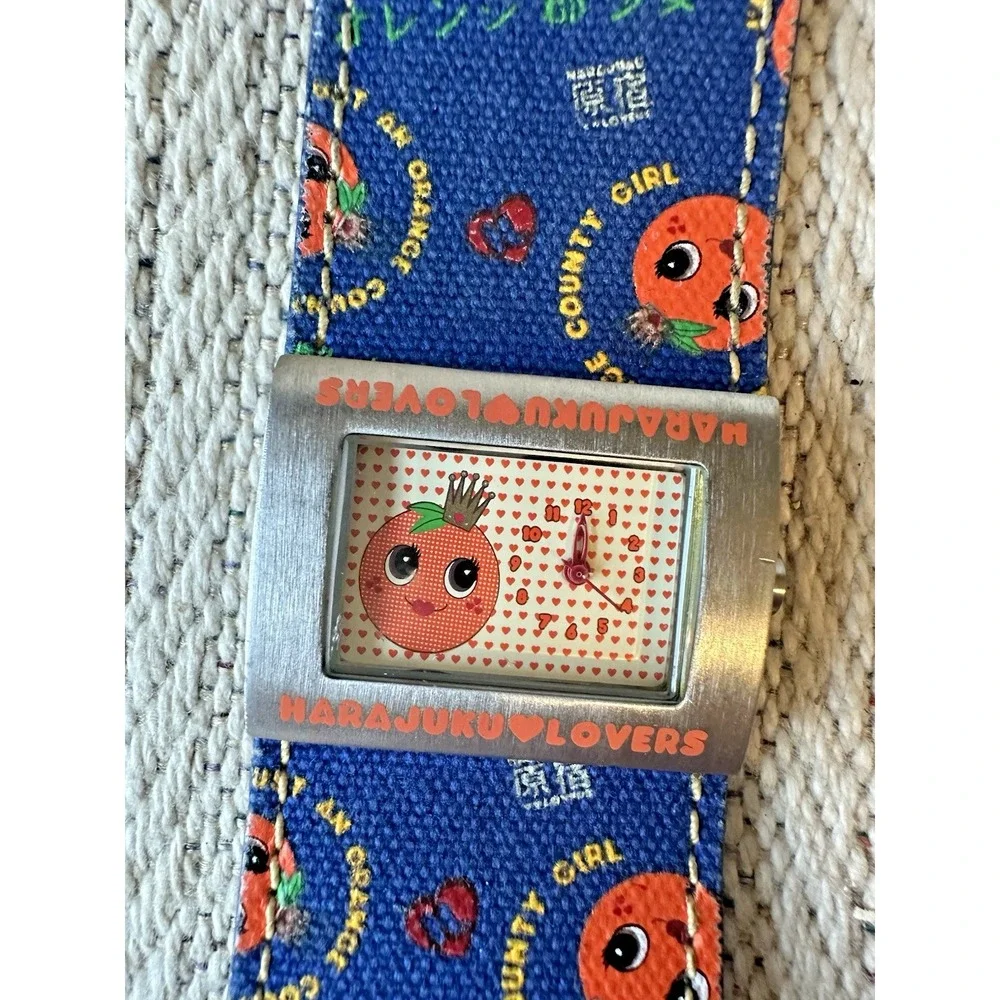 HARAJUKU LOVERS WATCH GWEN STEFANI ORANGE‎ COUNTY GIRL VESTAL